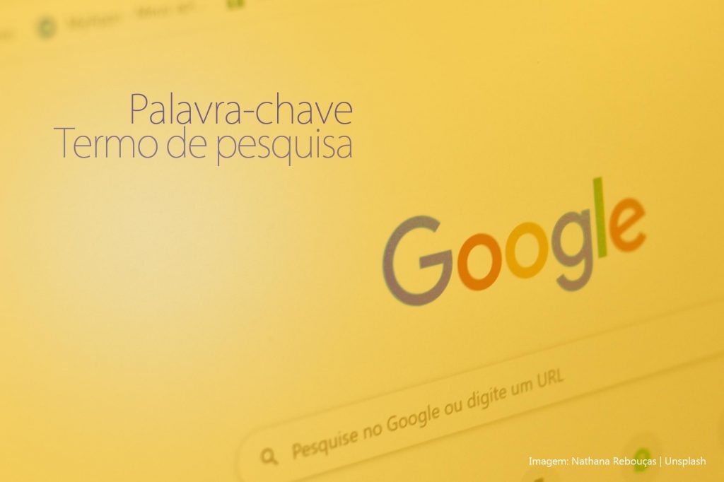 Diferença entre palavra-chave e termo de pesquisa