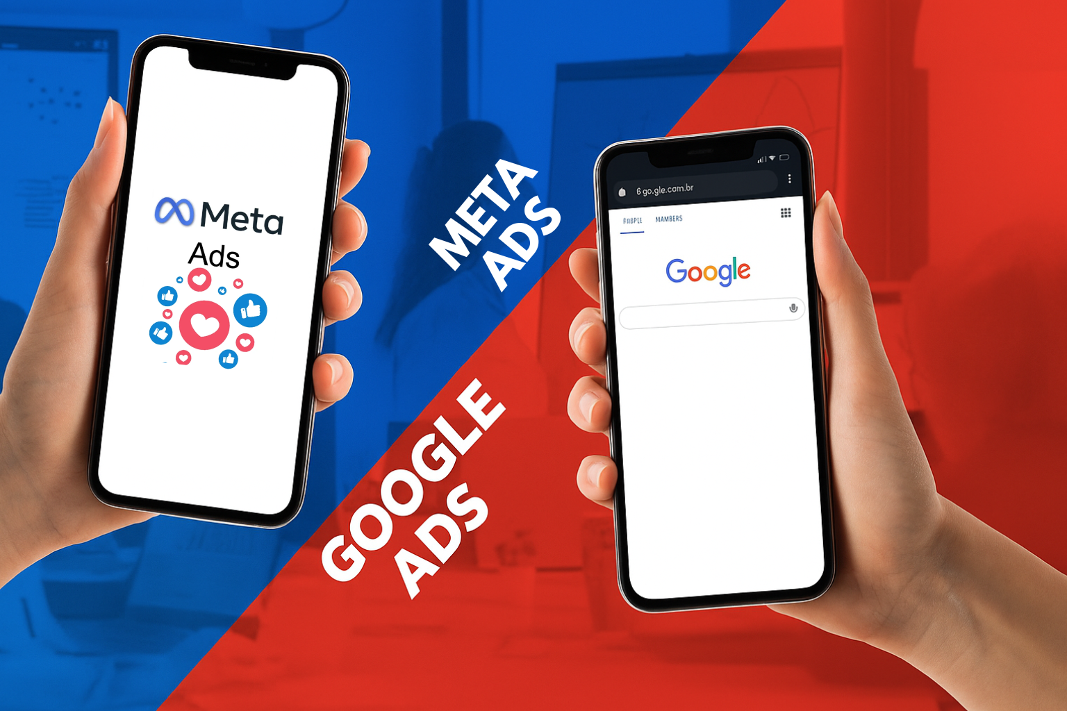 Meta Ads ou Google Ads: por onde começar a investir em mídia paga?