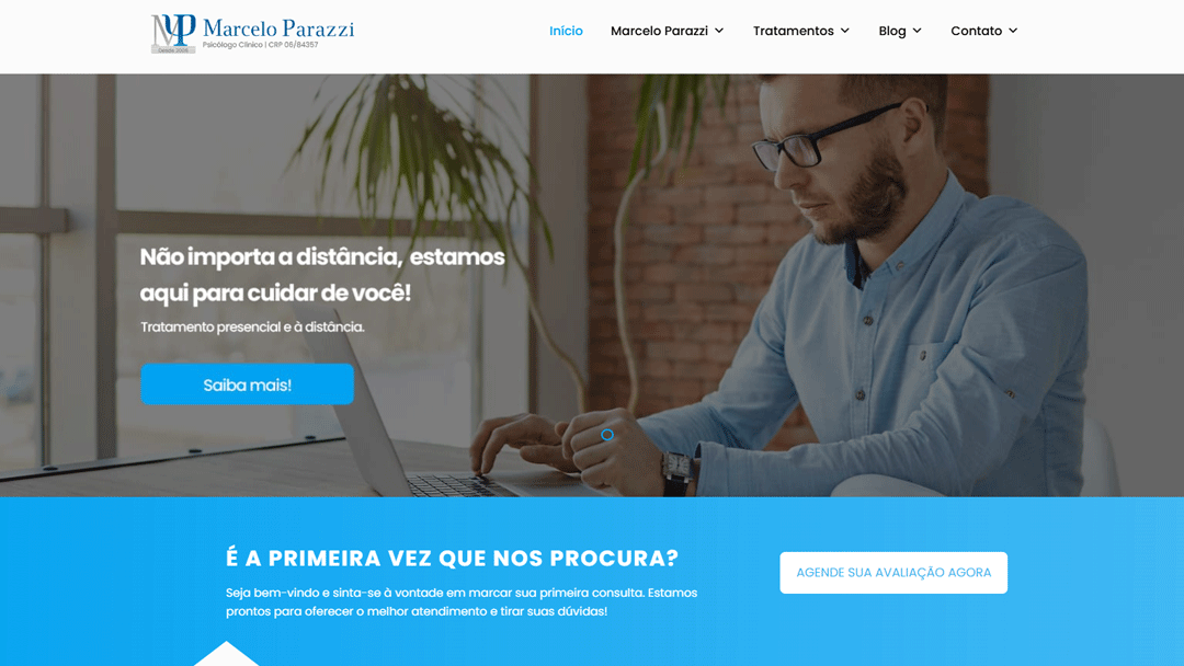 Novo site Marcelo Parazzi - Making Ti e Marketing Digital