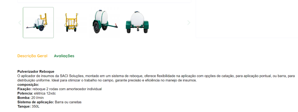 descrições otimizadas