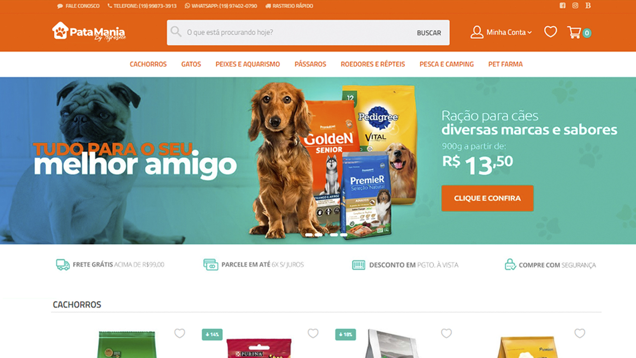 Novo site Patamania - Making TI e Marketing Digital