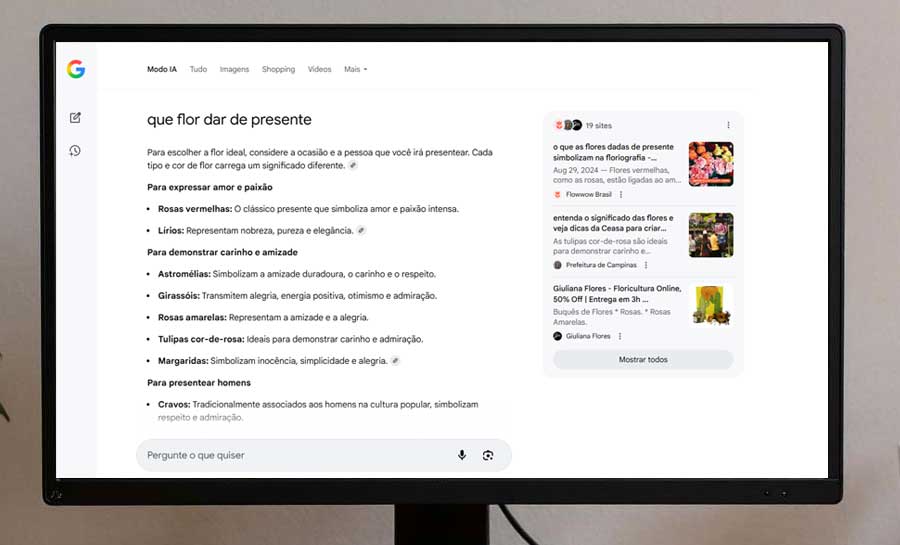 Ativar modo IA na pesquisa 3 Ativar modo IA na pesquisa 3