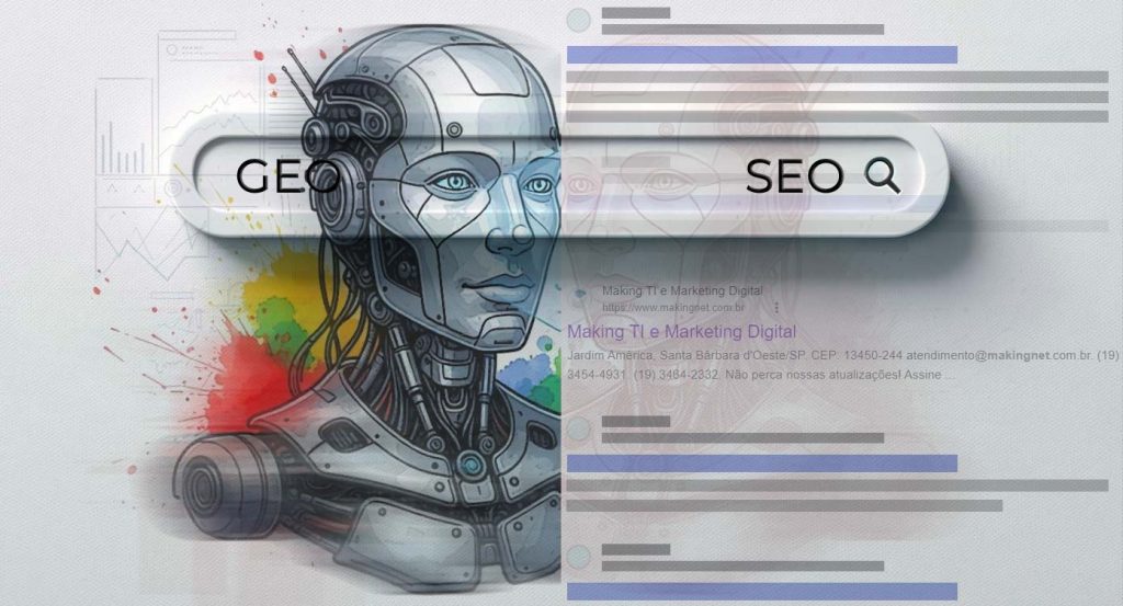SEO vs. GEO: Diferenças e semelhanças para o sucesso das PMEs 1 Diferenças entre SEO e GEO