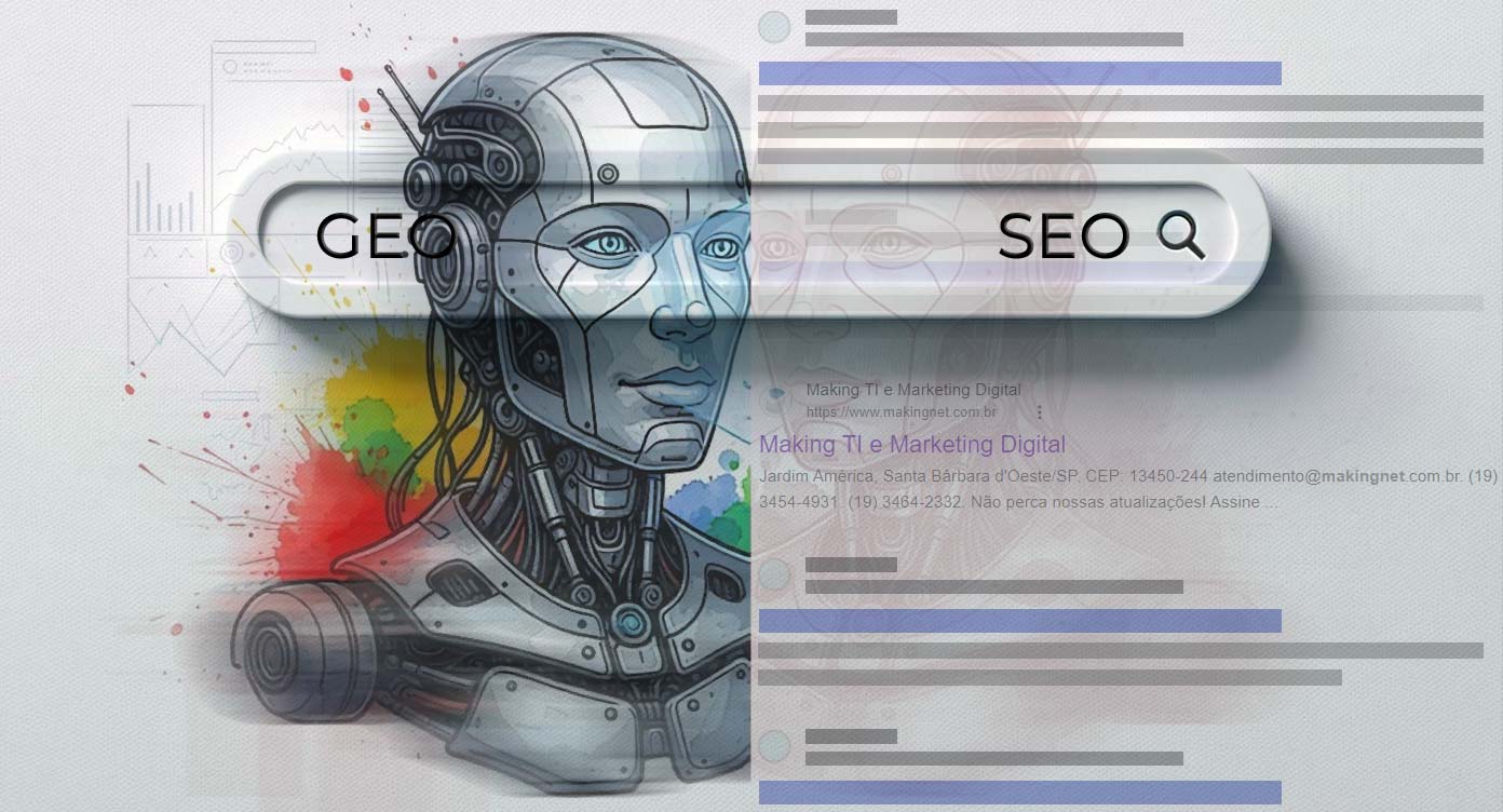 SEO vs. GEO: Diferenças e semelhanças para o sucesso das PMEs 1 SEO vs. GEO: Diferenças e semelhanças para o sucesso das PMEs